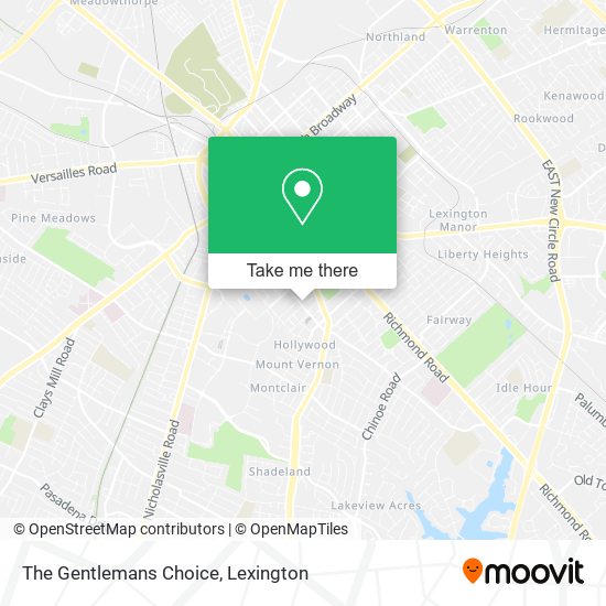 The Gentlemans Choice map
