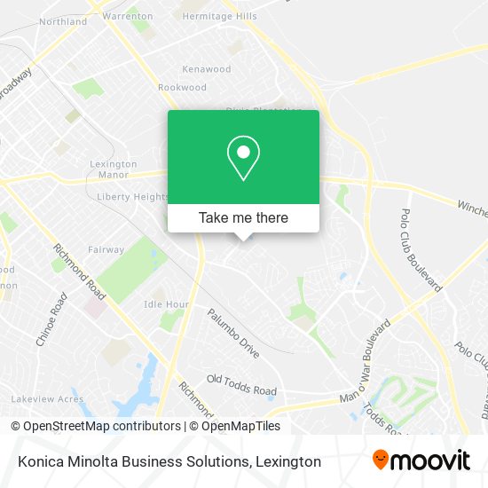 Konica Minolta Business Solutions map