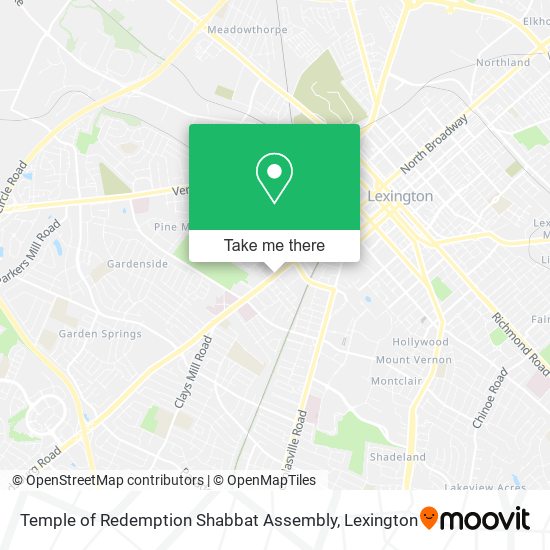 Mapa de Temple of Redemption Shabbat Assembly
