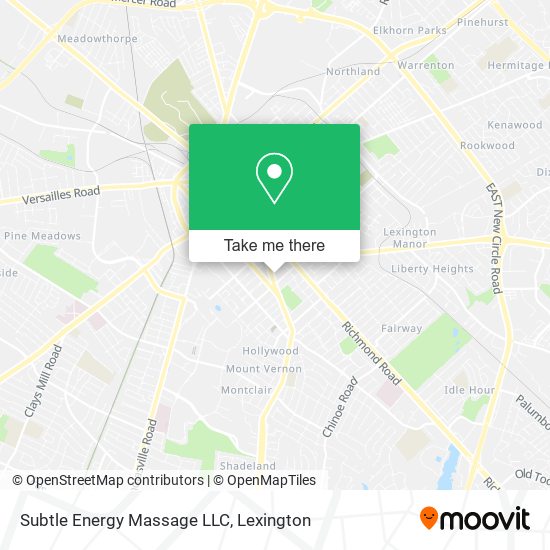 Subtle Energy Massage LLC map