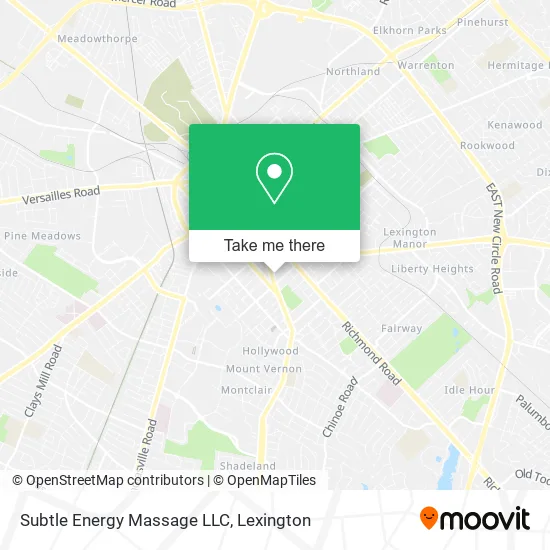 Subtle Energy Massage LLC map