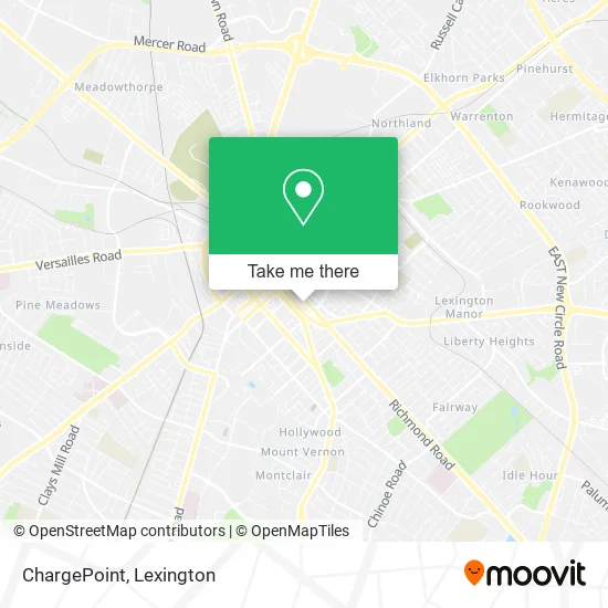 ChargePoint map