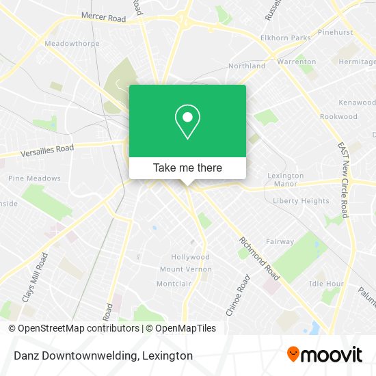 Danz Downtownwelding map
