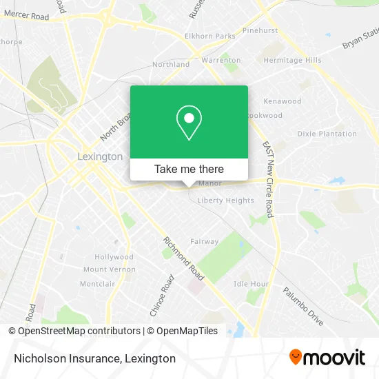 Nicholson Insurance map