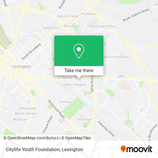 Mapa de Citylife Youth Foundation