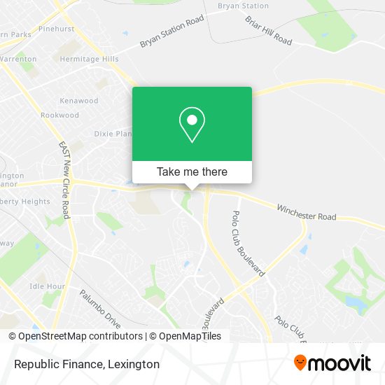 Republic Finance map