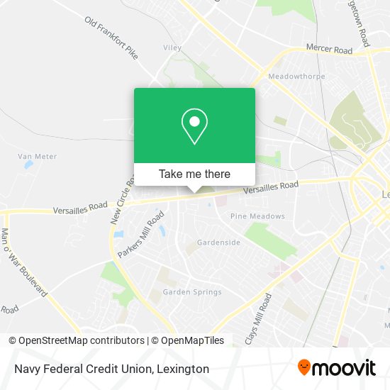Navy Federal Credit Union map