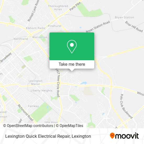 Lexington Quick Electrical Repair map