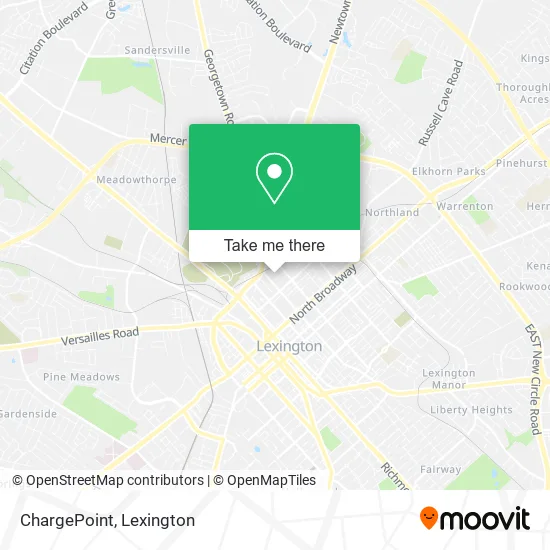 ChargePoint map