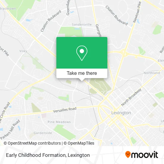 Early Childhood Formation map