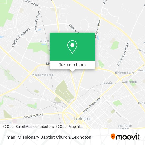 Mapa de Imani Missionary Baptist Church