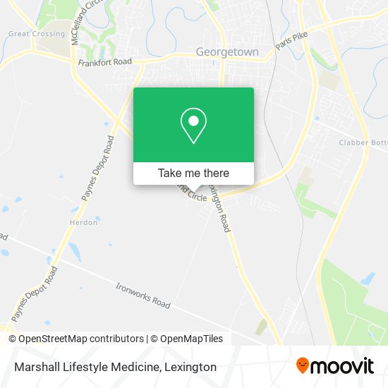 Marshall Lifestyle Medicine map