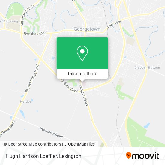 Hugh Harrison Loeffler map