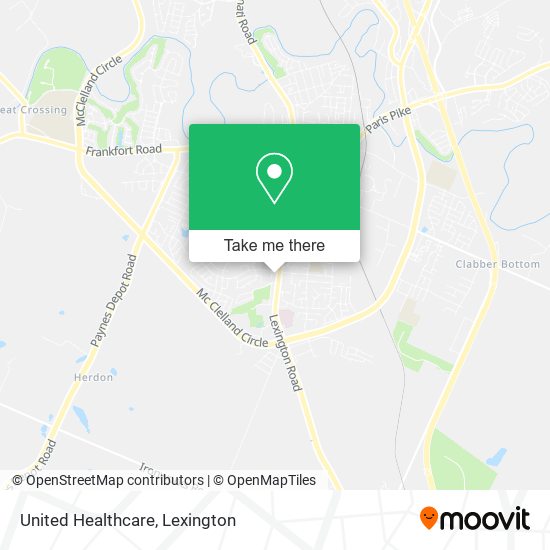 Mapa de United Healthcare