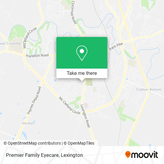 Premier Family Eyecare map