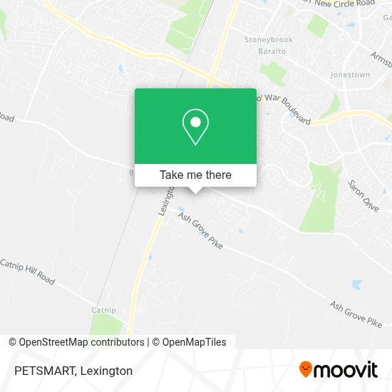 PETSMART map