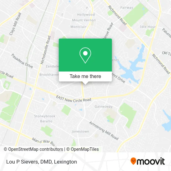 Lou P Sievers, DMD map