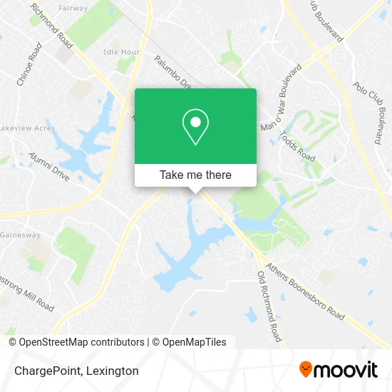 ChargePoint map