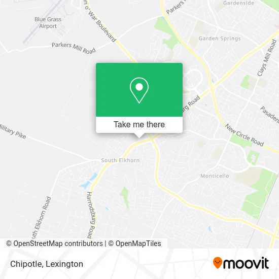 Chipotle map