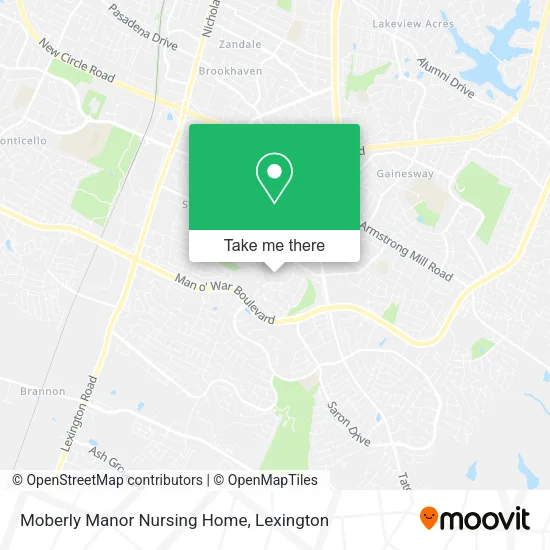 Moberly Manor Nursing Home map