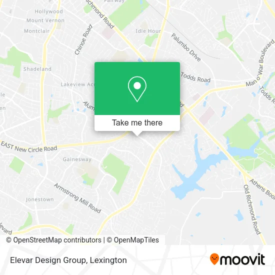 Elevar Design Group map