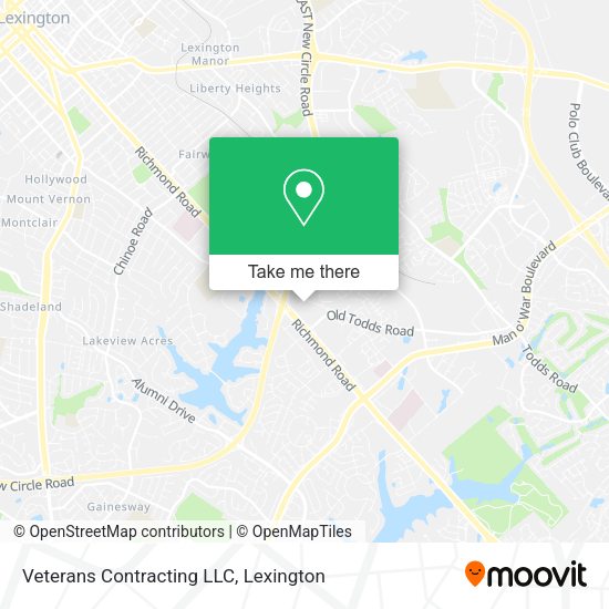 Veterans Contracting LLC map