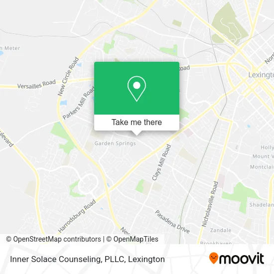 Mapa de Inner Solace Counseling, PLLC