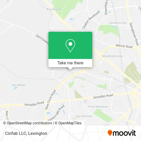 Mapa de Cinfab LLC
