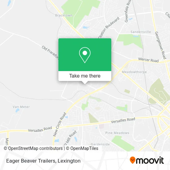 Mapa de Eager Beaver Trailers