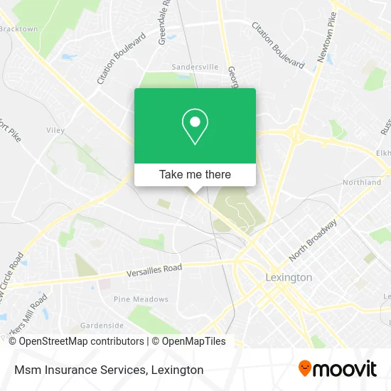 Msm Insurance Services map