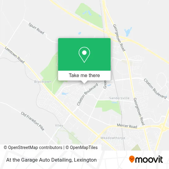 At the Garage Auto Detailing map