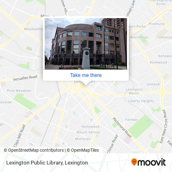 How to get to Lexington Public Library in Lexington Fayette by Bus