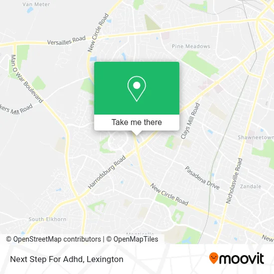 Next Step For Adhd map