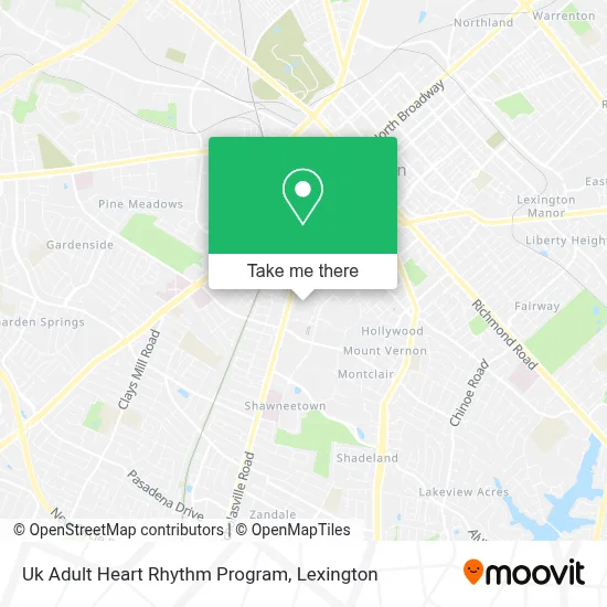 Uk Adult Heart Rhythm Program map