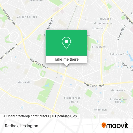Redbox map
