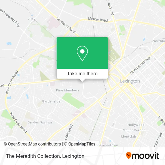 The Meredith Collection map