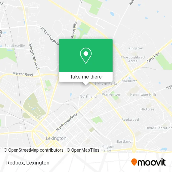 Redbox map