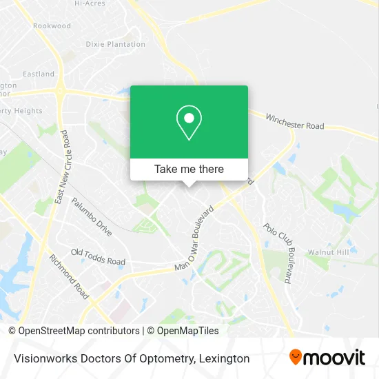 Visionworks Doctors Of Optometry map