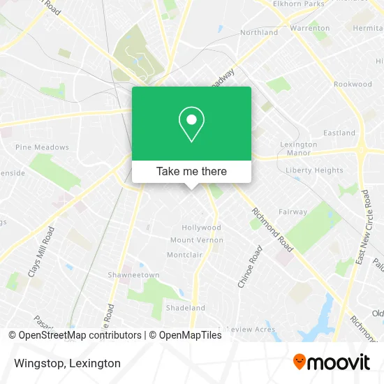 Wingstop map