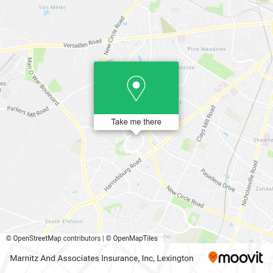 Marnitz And Associates Insurance, Inc map