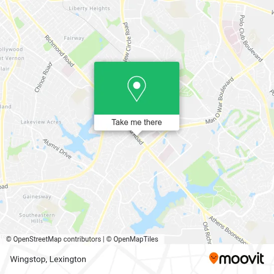 Wingstop map
