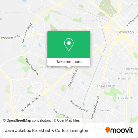Java Jukebox Breakfast & Coffee map
