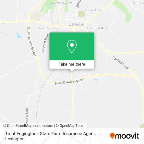 Trent Edgington - State Farm Insurance Agent map