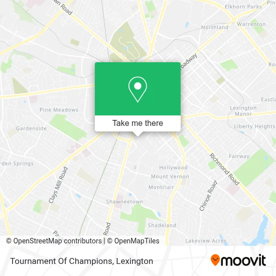 Tournament Of Champions map