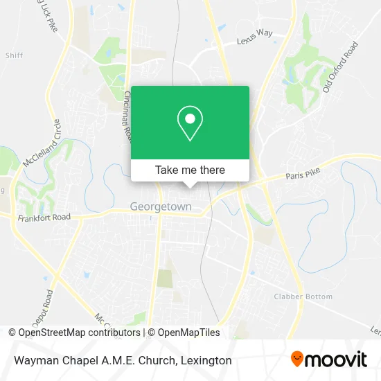 Wayman Chapel A.M.E. Church map
