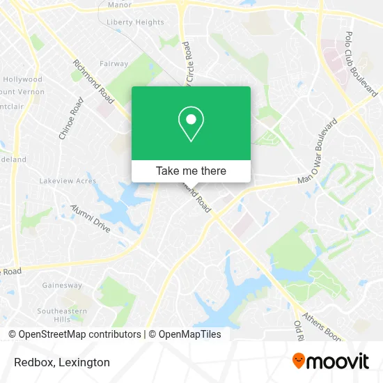 Redbox map