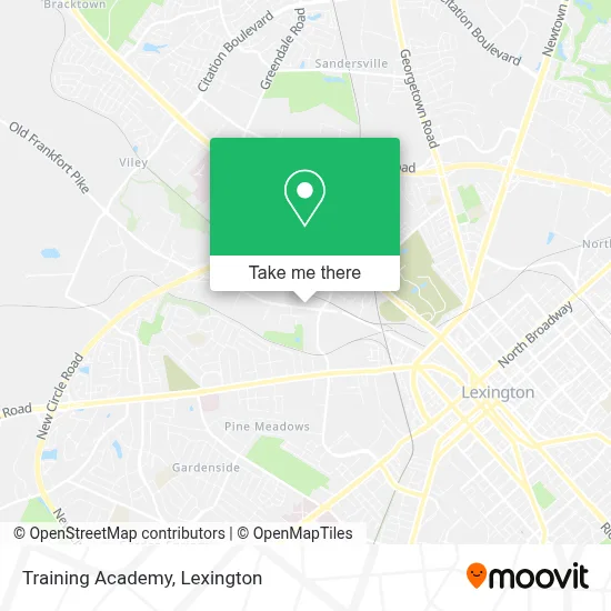 Training Academy map