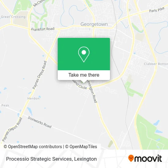 Processio Strategic Services map