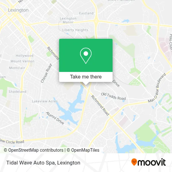 Tidal Wave Auto Spa map