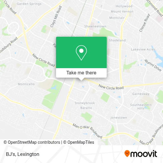 Bj's map